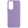 Силиконовый чехол для Xiaomi 12T Pro Soft Matte с микрофиброй Сиреневый
