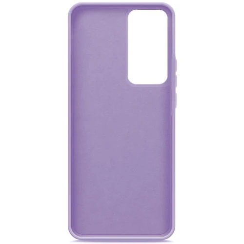 Силиконовый чехол для Xiaomi 12T Pro Soft Matte с микрофиброй Сиреневый