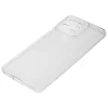 Силиконовый чехол для Xiaomi 13 TPU 1мм с защитой камеры Прозрачный