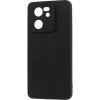 Силиконовый чехол для Xiaomi 13T / Xiaomi 13T Pro Soft Matte с микрофиброй Черный
