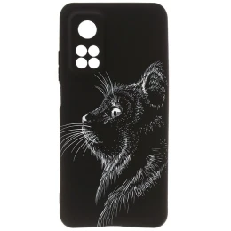Силиконовый чехол для Xiaomi Mi 10T Helsen с защитой камеры J71