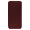 Чехол книжка для Xiaomi Poco C40 Book Cover Бордовый