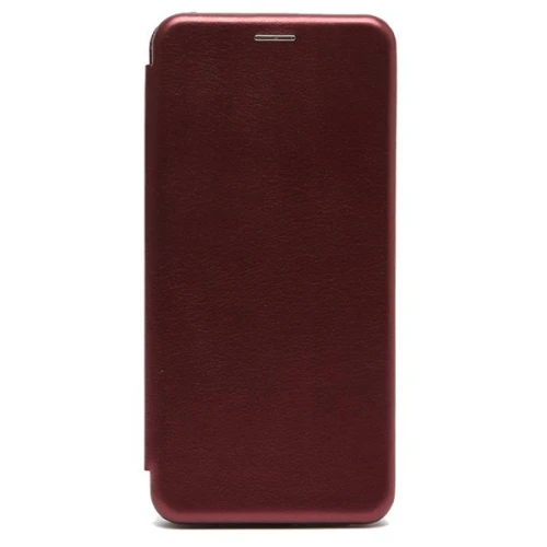 Чехол книжка для Xiaomi Poco C40 Book Cover Бордовый