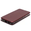 Чехол книжка для Xiaomi Poco C40 Book Cover Бордовый