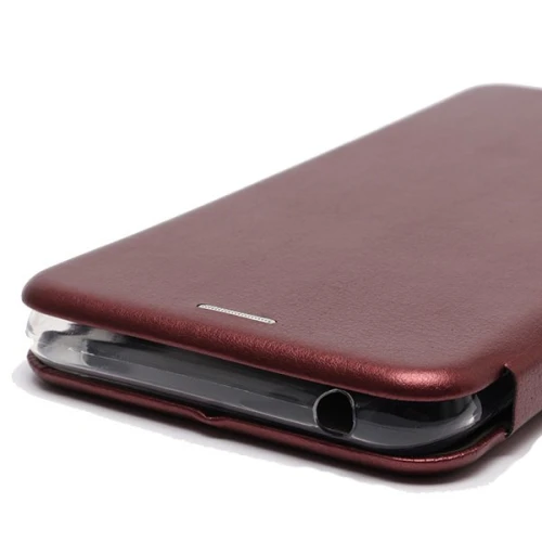 Чехол книжка для Xiaomi Poco C40 Book Cover Бордовый