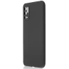 Силиконовый чехол для Xiaomi Poco M3 Pro TPU 1мм с защитой камеры Черный