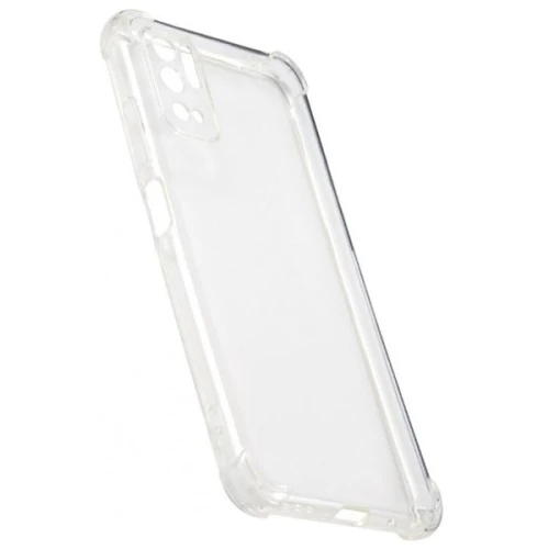 Силиконовый чехол для Xiaomi Poco M3 Pro iBox Crystal противоударный с защитой камеры Прозрачный