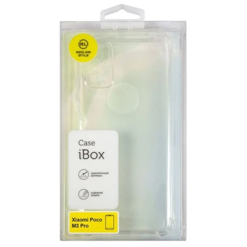 Силиконовый чехол для Xiaomi Poco M3 Pro iBox Crystal противоударный с защитой камеры Прозрачный