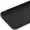 Силиконовый чехол для Xiaomi Poco M4 TPU 1мм Черный матовый