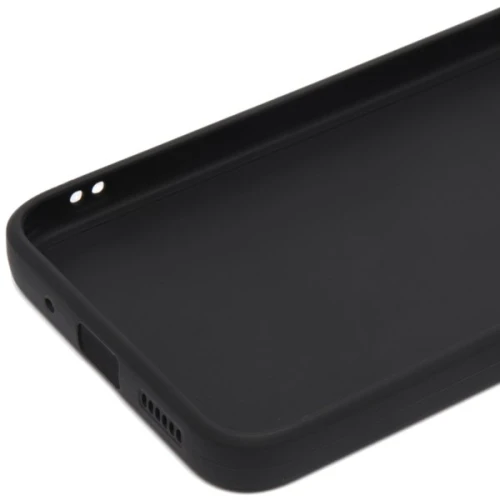 Силиконовый чехол для Xiaomi Poco M4 TPU 1мм Черный матовый