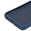 Силиконовый чехол для Xiaomi Poco M5s Soft Matte с микрофиброй Синий