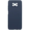 Силиконовый чехол для Xiaomi Poco X3 Red Line Ultimate Синий