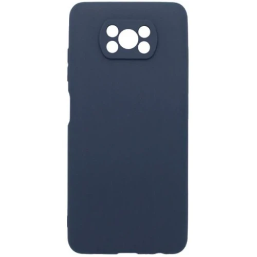 Силиконовый чехол для Xiaomi Poco X3 Red Line Ultimate Синий