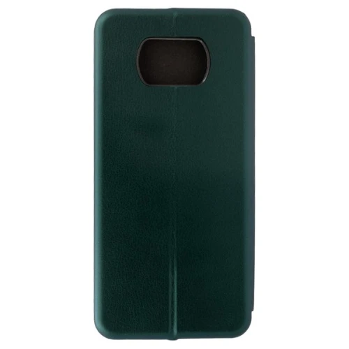Чехол книжка для Xiaomi Poco X3 Book Cover Зеленый
