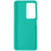Силиконовый чехол для Xiaomi Poco X4 GT Soft Matte с микрофиброй Мятный