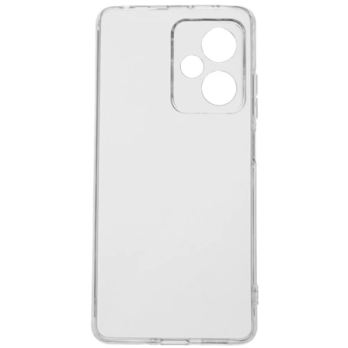 Силиконовый чехол для Xiaomi Poco X5 5G TPU 1мм с защитой камеры Прозрачный