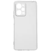 Силиконовый чехол для Xiaomi Poco X5 Pro 5G TPU 1мм с защитой камеры Прозрачный