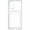 Силиконовый чехол для Xiaomi Redmi 10 Card Holder Прозрачный