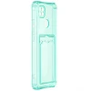 Силиконовый чехол для Xiaomi Redmi 10A Silicone Card Holder Case Мятный