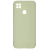 Силиконовый чехол для Xiaomi Redmi 10A Soft Matte с защитой камеры Оливковый