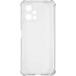Силиконовый чехол для Xiaomi Redmi 12 TPU iBox Crystal с усиленными углами Прозрачный
