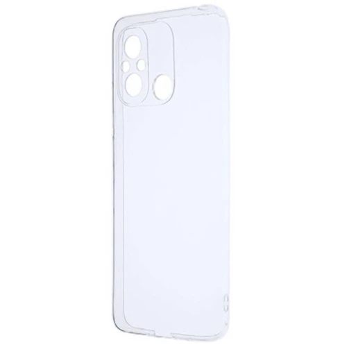 Силиконовый чехол для Xiaomi Redmi 12C Ultra Thin Case с защитой камеры Прозрачный