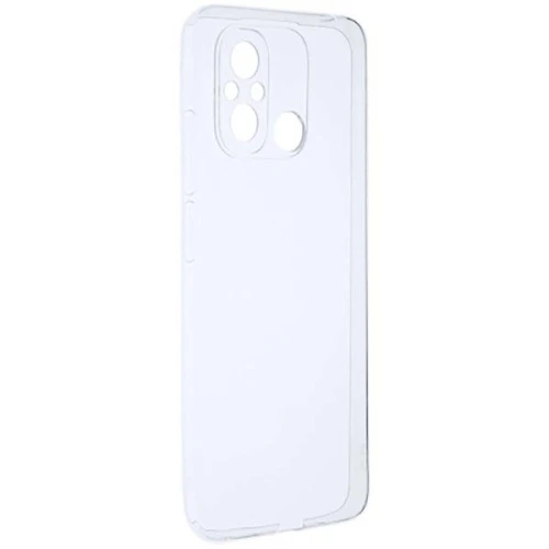 Силиконовый чехол для Xiaomi Redmi 12C Ultra Thin Case с защитой камеры Прозрачный