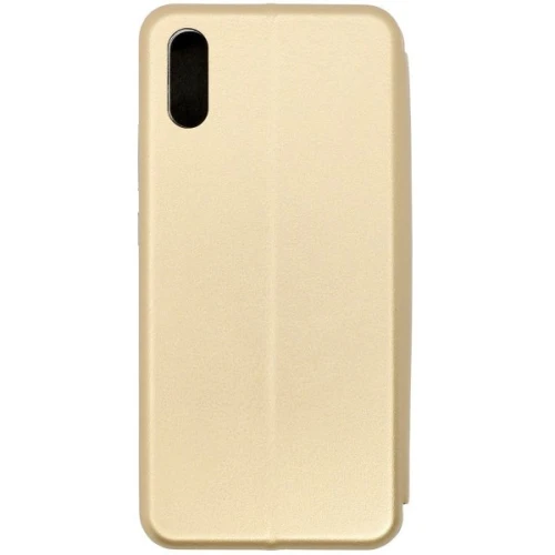 Чехол книжка для Xiaomi Redmi 9A Red Line Unit Золотой