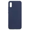 Силиконовый чехол для Xiaomi Redmi 9A Soft Matte Синий