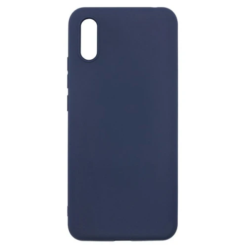 Силиконовый чехол для Xiaomi Redmi 9A Soft Matte Синий