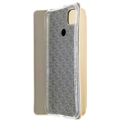 Чехол книжка для Xiaomi Redmi 9C Book Cover Золотой