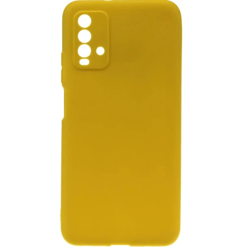 Силиконовый чехол для Xiaomi Redmi 9T Soft Matte Желтый
