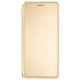 Чехол книжка для Xiaomi Redmi Note 10 Book Cover Золотой