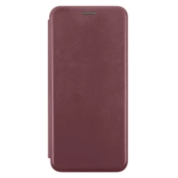 Чехол книжка для Xiaomi Redmi Note 11 Book Cover Бордовый