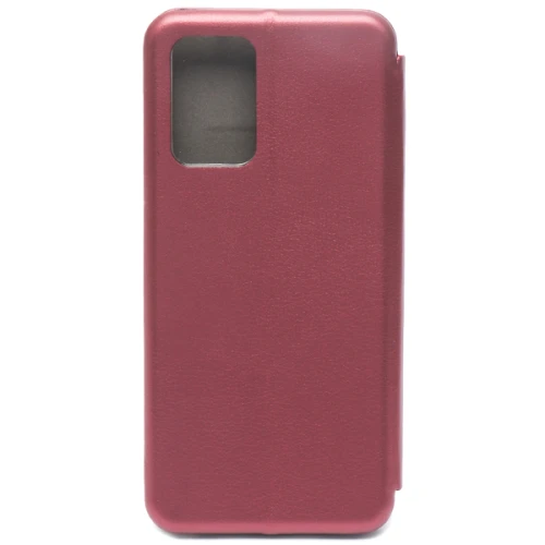 Чехол книжка для Xiaomi Redmi Note 12 4G Book Cover Бордовый