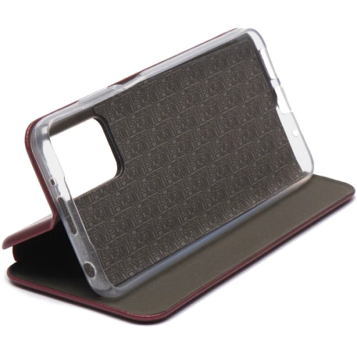 Чехол книжка для Xiaomi Redmi Note 12 4G Book Cover Бордовый
