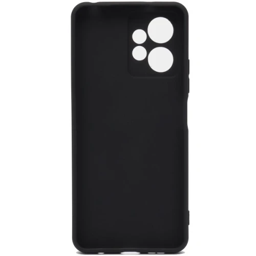 Силиконовый чехол для Xiaomi Redmi Note 12 4G TPU 1мм с защитой камеры Черный