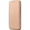 Чехол-книжка для Xiaomi Redmi Note 12 5G Fashion Case на магнитах с визитницей Розовое золото