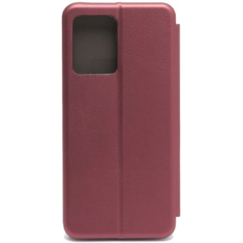 Чехол книжка для Xiaomi Redmi Note 12 Pro+ Book Cover Бордовый
