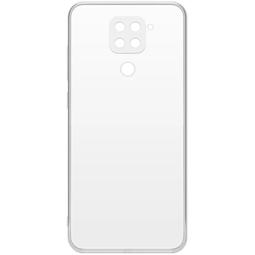 Силиконовый чехол для Xiaomi Redmi Note 9 TPU mp 1мм с защитой камеры Прозрачный глянцевый