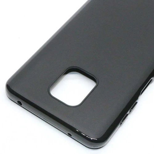 Силиконовый чехол для Xiaomi Redmi Note 9 TPU 1мм Черный матовый