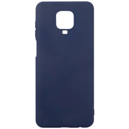 Силиконовый чехол для Xiaomi Redmi Note 9S Red Line Ultimate Plus Синий