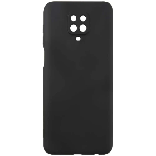 Силиконовый чехол для Xiaomi Redmi Note 9S Red Line Ultimate Plus Черный