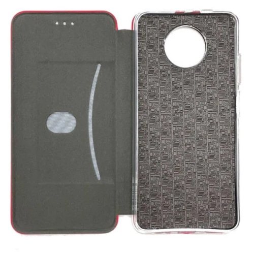 Чехол книжка для Xiaomi Redmi Note 9T Fashion Case Красный