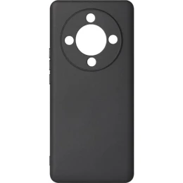Силиконовый чехол для Honor X9b Soft Matte с микрофиброй Черный