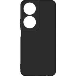 Силиконовый чехол для Honor X7b Soft Matte с микрофиброй Черный