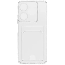 Силиконовый чехол для Realme C53 / Realme C51 / Realme Note 50 Silicone Card Holder с защитой камеры