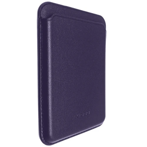 Кардхолдер K-Doo PU Leather MagSafe Темно фиолетовый