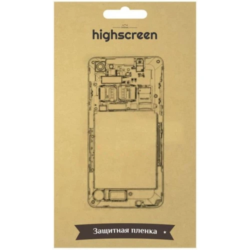 Защитная пленка для Highscreen Zera F rev.S матовая