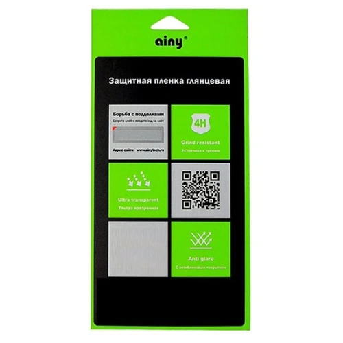 Защитная плёнка для Huawei Ascend P6 (на заднюю часть) Ainy Глянцевая